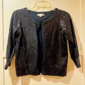 Free Generation Black sequined cardigan S